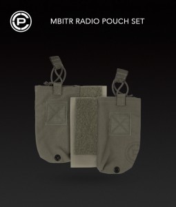 Crye MBITR Radio Pouch Set